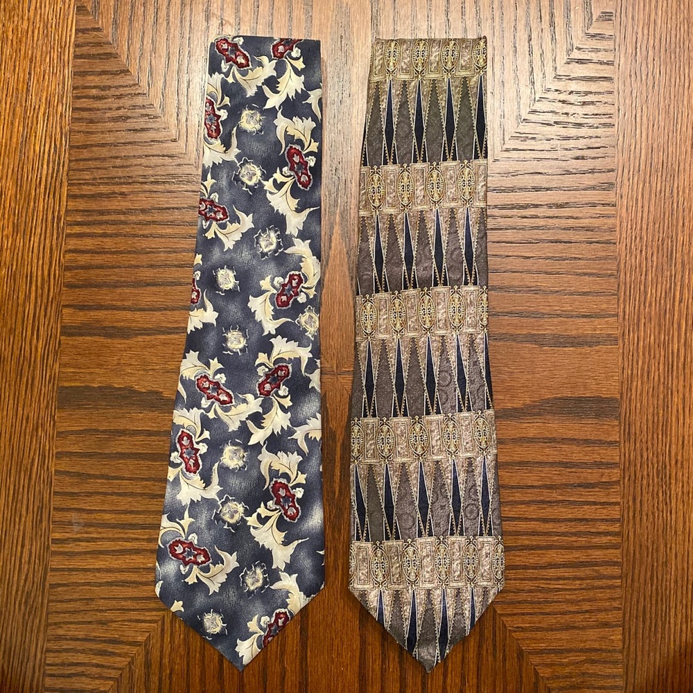 Bundle of 2 Pierre Cardin Ties